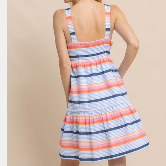 SOUTHERN TIDE WOMEN'S LINSEY SET SAIL STRIPE DRESS - Picture 7 of 12